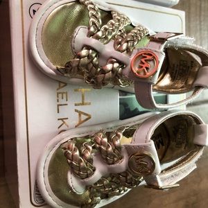 Michael kors baby sandals